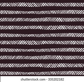 Abstract geometric seamless pattern. Ethnic decorative background.