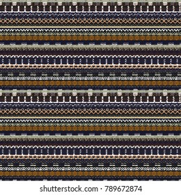 Abstract geometric seamless pattern. Ethnic background texture