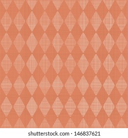 abstract geometric seamless pattern in faded orange