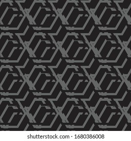 Abstract geometric seamless pattern. Fashion Style Design Print Triangle. With vertical fading lines, tracks, halftone stripes. Extreme sport style illustration. Trendy Urban colorful backdrop.