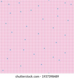 Abstract geometric seamless pattern. A gentle pink background. Texture of knitted sweater