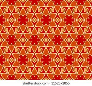 abstract geometric seamless pattern. geometrical ornament. vector illustration for design invitation, background, wallpaper.