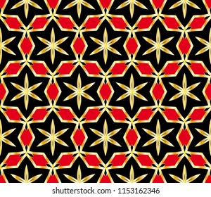 abstract geometric seamless pattern. geometrical ornament. vector illustration for design invitation, background, wallpaper.