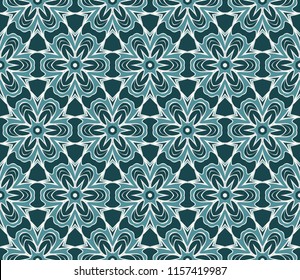 abstract geometric seamless pattern. geometrical ornament. vector illustration for design invitation, background, wallpaper.