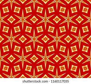 abstract geometric seamless pattern. geometrical ornament. vector illustration for design invitation, background, wallpaper.