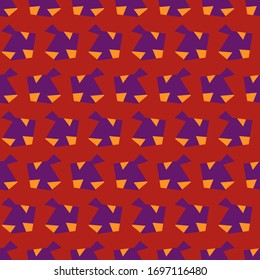 Patrón abstracto geométrico transparente. Ornamento geométrico. Dibujo de color vector. Textura sin fin.