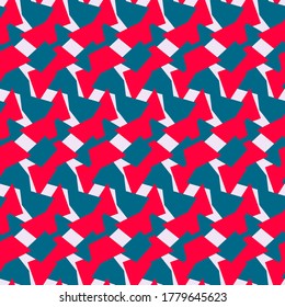 Abstract geometric seamless pattern. Geometrical ornament. Vector colorful illustration. Endless texture.
