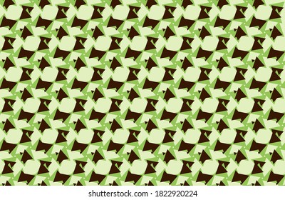 Resumen del patrón geométrico sin costuras. Ornamento geométrico. Ilustración vectorial colorida. Textura sin fin.