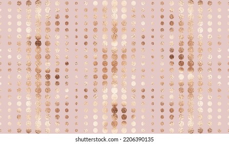 Abstraktes geometrisches, nahtloses Muster mit vergoldeter Linie.