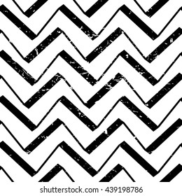 Abstract geometric seamless pattern with grange effect