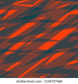 Abstract geometric seamless pattern. Graphic vector. Racing background for vinyl wrap and decal. Grunge, neon texture pattern.