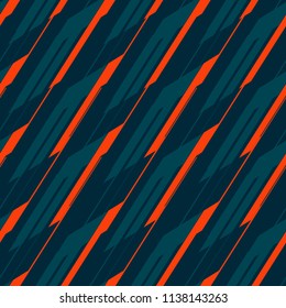 Abstract geometric seamless pattern. Graphic vector. Racing background for vinyl wrap and decal. Grunge, neon texture pattern.