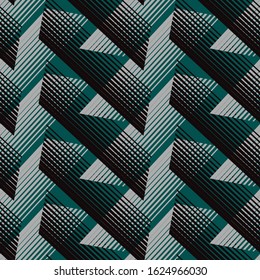 Abstract geometric seamless pattern. Graphic vector. Racing background for vinyl wrap and decal pattern. Sports textile Fashion