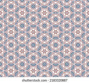 Abstraktes geometrisches nahtloses Muster. Grafischer, moderner Hintergrund. 