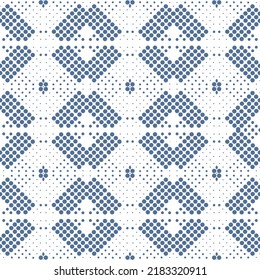 Abstract geometric seamless pattern. Graphic modern background. 