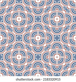 Abstract geometric seamless pattern. Graphic modern background. 