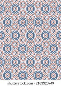 Abstract geometric seamless pattern. Graphic modern background. 