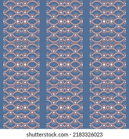 Abstract geometric seamless pattern. Graphic modern background. 