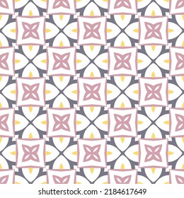 Abstraktes geometrisches nahtloses Muster. Grafischer, moderner Hintergrund. 