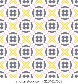 Abstract geometric seamless pattern. Graphic modern background. 