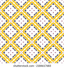 Abstract geometric seamless pattern. Graphic modern background. 
