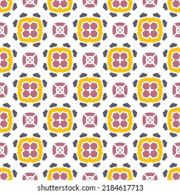 Abstract geometric seamless pattern. Graphic modern background. 