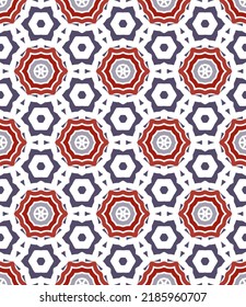 Abstract geometric seamless pattern. Graphic modern background. 