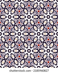 Abstract geometric seamless pattern. Graphic modern background. 