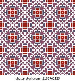 Abstraktes geometrisches nahtloses Muster. Grafischer, moderner Hintergrund. 