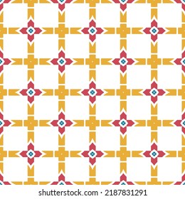 Abstract geometric seamless pattern. Graphic modern background. 