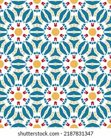 Abstract geometric seamless pattern. Graphic modern background. 