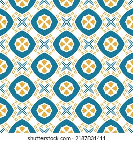 Abstract geometric seamless pattern. Graphic modern background. 
