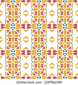 Abstraktes geometrisches nahtloses Muster. Grafischer, moderner Hintergrund. 