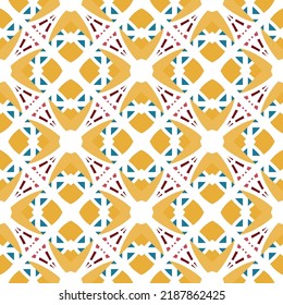 Abstract geometric seamless pattern. Graphic modern background. 