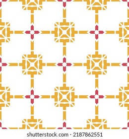 Abstract geometric seamless pattern. Graphic modern background. 