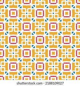 Abstract geometric seamless pattern. Graphic modern background. 