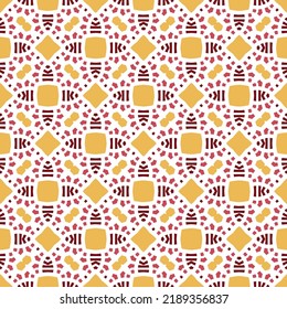 Abstract geometric seamless pattern. Graphic modern background. 