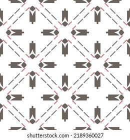 Abstract geometric seamless pattern. Graphic modern background. 
