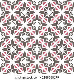Abstract geometric seamless pattern. Graphic modern background. 