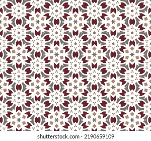 Abstraktes geometrisches nahtloses Muster. Grafischer, moderner Hintergrund.