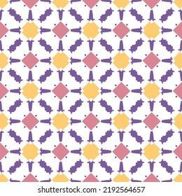 Abstraktes geometrisches nahtloses Muster. Grafischer, moderner Hintergrund.