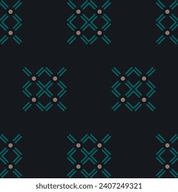 Resumen del patrón geométrico sin costuras. Diseño gráfico impreso. Para texturas superficiales de páginas web de tela envolver papel Ilustración vectorial	