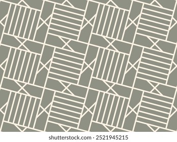 Abstract geometric seamless pattern. Graphic modern vector background. 