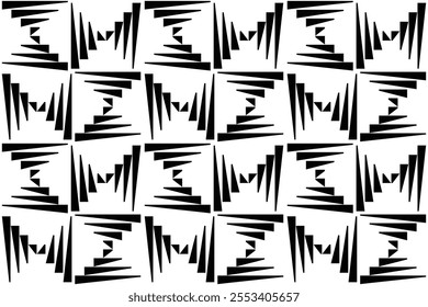 Abstract geometric seamless pattern. Graphic modern vector background. 
