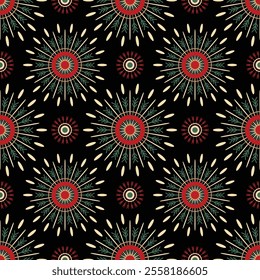 Abstract geometric, seamless pattern, graphic design geometric print pattern, design for gift wrapping paper, carpet, wallpaper, clothing, wrap, fabric, cover, textile, Etc.