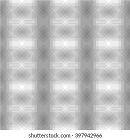 Abstract geometric seamless pattern. Gray and white style pattern.