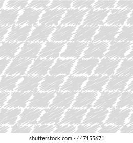 Abstract geometric seamless pattern. Gray and white style background.