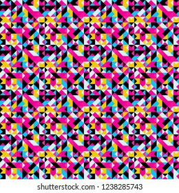 abstract geometric seamless pattern grunge texture