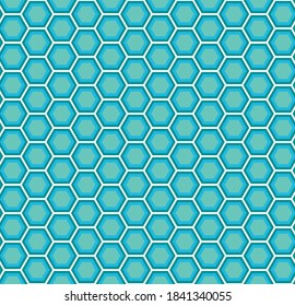 abstract geometric seamless pattern honeycomb