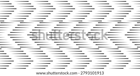 Abstract Geometric Seamless Pattern with Horizontal Lines and Optical Illusion Zigzag Design